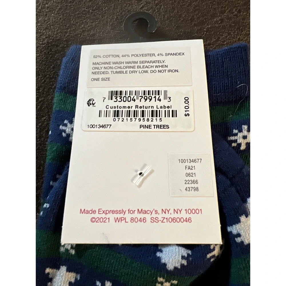 Club Room socks are